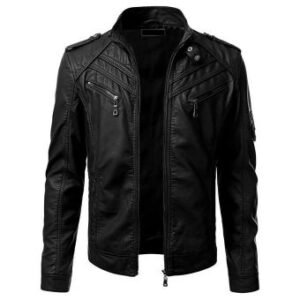 Leather jacket